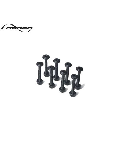 Visserie Skate - LOADED Tête Bombée - Allen - 1.5" - Jeu de 8
