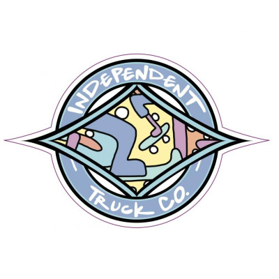 Skateboard Sticker - INDEPENDENT Essence Cross - Unit