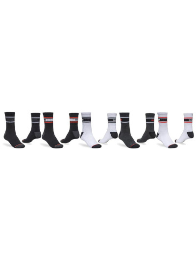 Chaussettes - GLOBE Triple Stripe Crew - Lot de 5