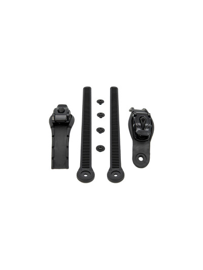 Skates Mid Buckle - FR SKATES Spin Middle Straps - Black - Pair