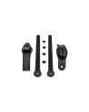 Boucle Coup de Pied Roller - FR SKATES Spin Middle Straps - Noir - Paire