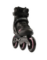 Fitness Women 3 Wheels Skates - ROLLERBLADE Macroblade - 110 3WD W Black Orchid