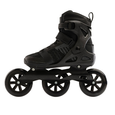 Fitness Women 3 Wheels Skates - ROLLERBLADE Macroblade - 110 3WD W Black Orchid