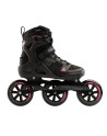 Fitness Women 3 Wheels Skates - ROLLERBLADE Macroblade - 110 3WD W Black Orchid