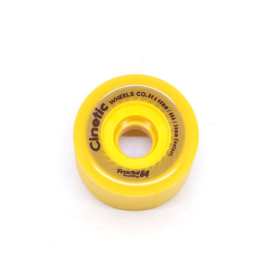 Roue Longboard - CINETIC Fractal - 64mm 80a - Jeu de 4