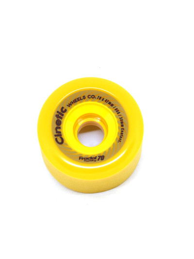Longboard Wheels - CINETIC Fractal - 70mm 80a - Set of 4