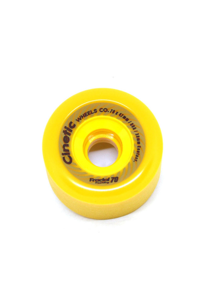 Roue Longboard - CINETIC Fractal - 70mm 80a - Jeu de 4