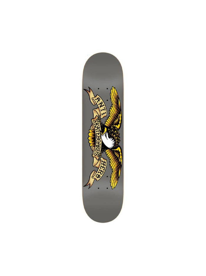 Planche de Skate - ANTIHERO Classic Eagle Larger - Gris - 8.25"