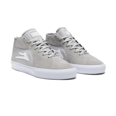 Chaussure Skate LAKAI Flaco 2 Montantes Gris Clair Suede