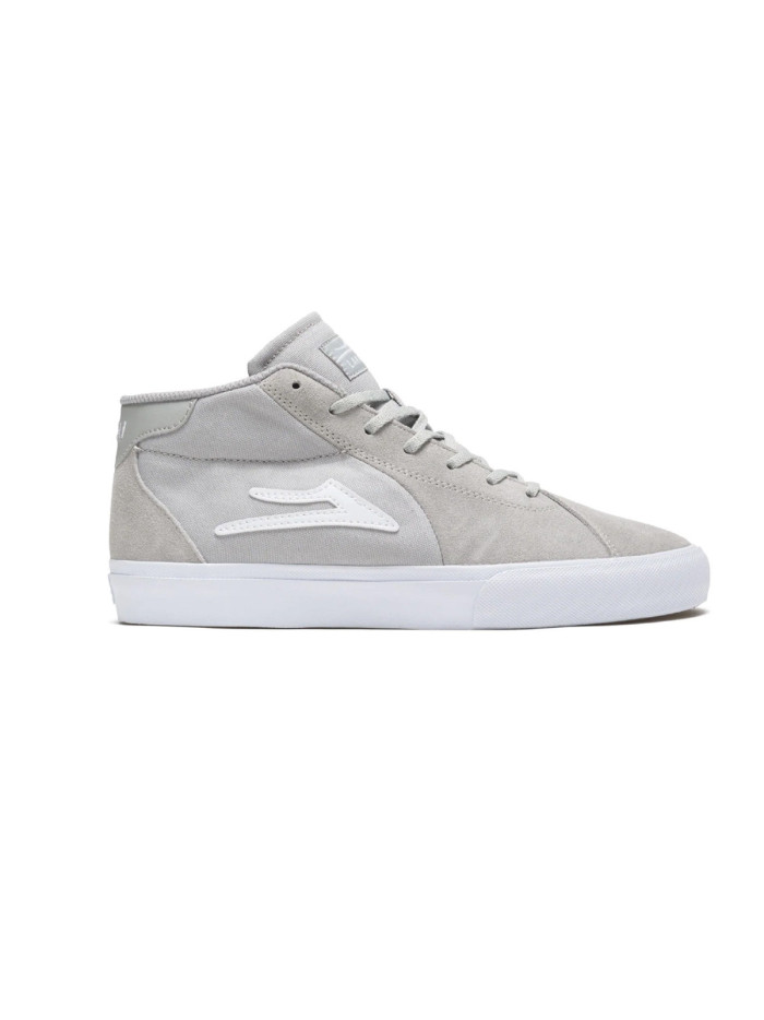 Chaussure Skate LAKAI Flaco 2 Montante Gris Clair Suede