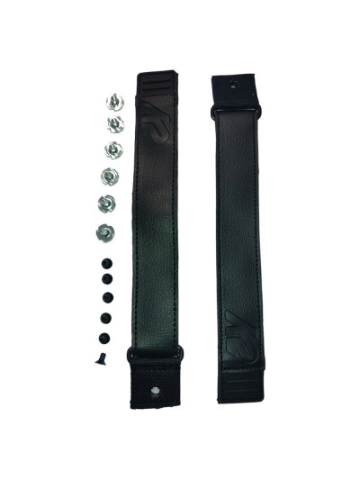 Strap Roller - K2 Velcro Cuff - Noir - Paire