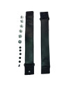 Strap Roller - K2 Velcro Cuff - Noir - Paire