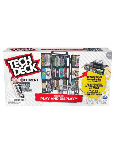 TECH DECK Play Stand Display Fingerskate