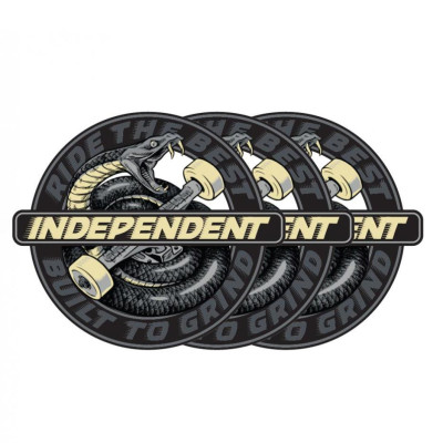 Skateboard Sticker - INDEPENDENT Speed Snake - Unit