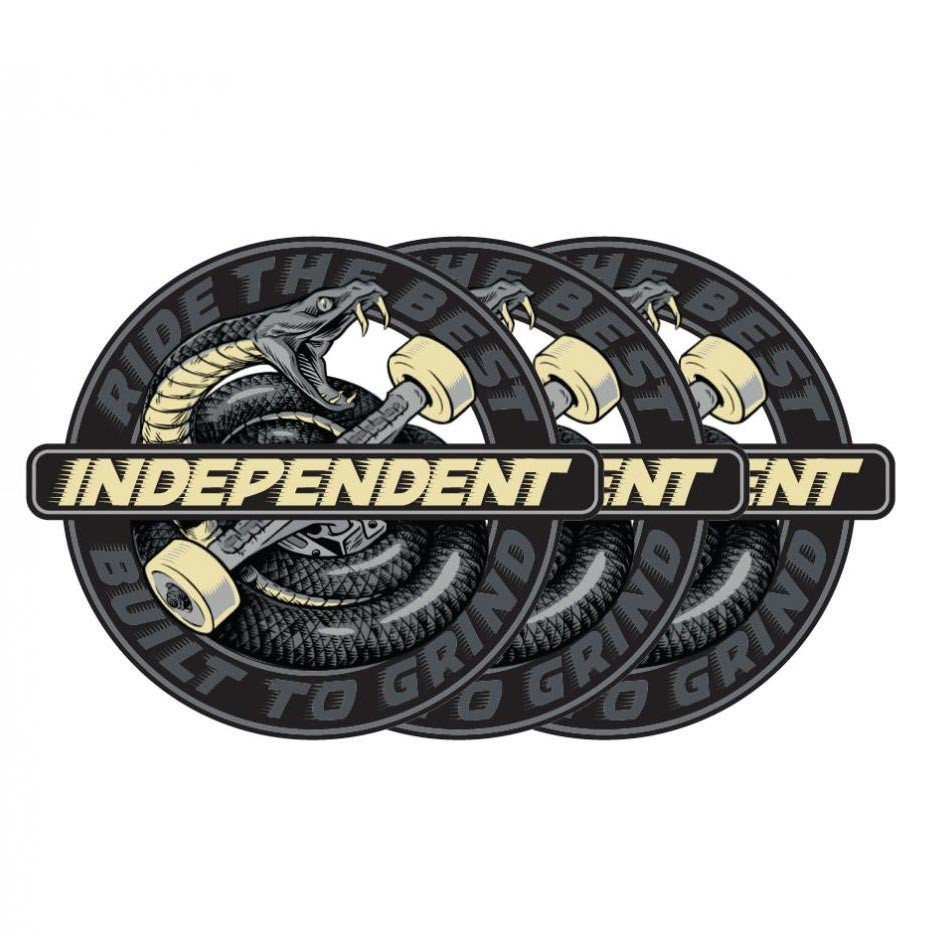 Skateboard Sticker - INDEPENDENT Speed Snake - Unit