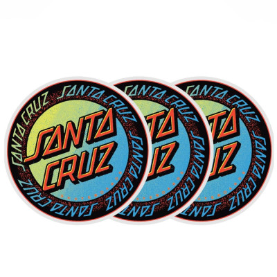 Skateboard Sticker - SANTA CRUZ Loud Ringet Dot - Unit