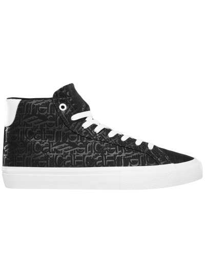 EMERICA Omen Hi Black White Skate Shoes