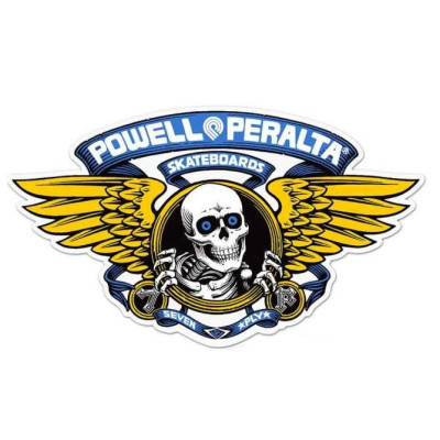 Skateboard Sticker - POWELL PERALTA Winged Ripper - Unit