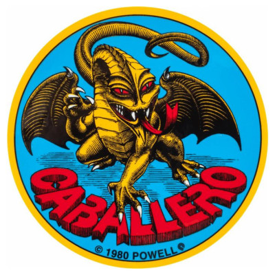 Autocollant de Skate - POWELL PERALTA Steve Caballero - Unité