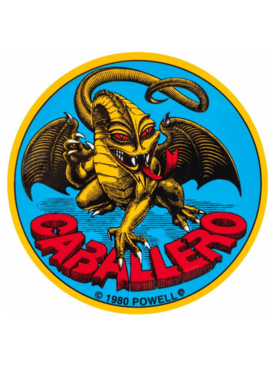 Skateboard Sticker - POWELL PERALTA Steve Caballero - Unit