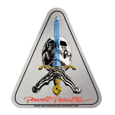 Autocollant de Skate - POWELL PERALTA Ray Rodriguez Skull Sword - Unité