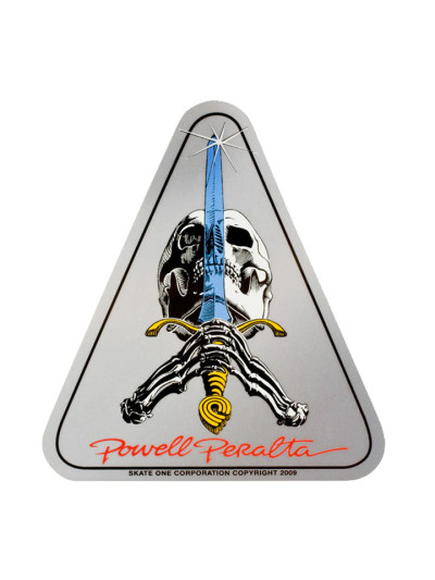 Autocollant de Skate - POWELL PERALTA Ray Rodriguez Skull Sword - Unité
