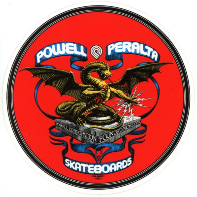 Autocollant de Skate - POWELL PERALTA Dragon - Unité