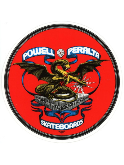 Skateboard Sticker - POWELL PERALTA Dragon Sticker - Unit