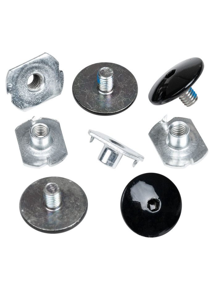 Vis Spoiler Roller - USD Sway - Noir - Jeu de 4