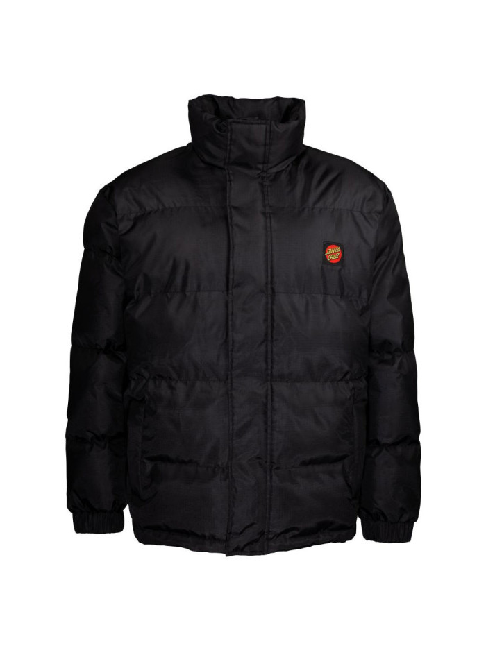 Veste Doudoune - SANTA CRUZ Classic Label - Noire