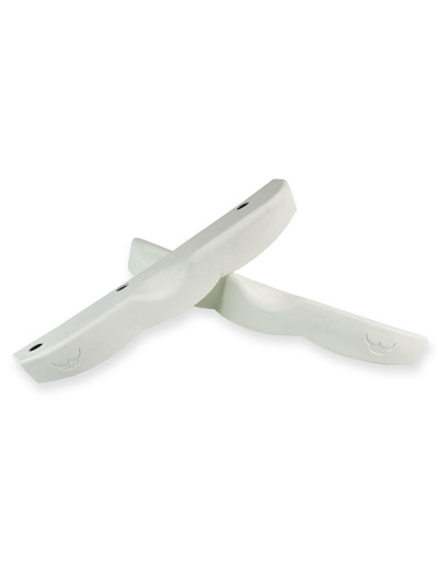 Skates Grind Plate - RAZORS SL 1 Piece - White - Pair