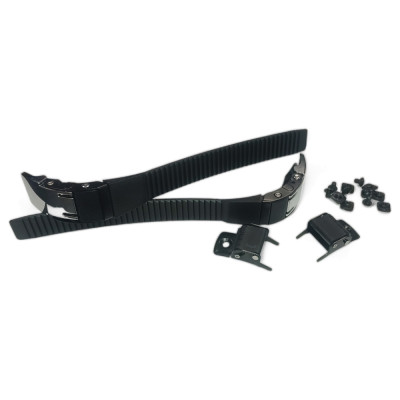 Boucle Roller - CLIC-N-ROLL Aluminium - Silver - Paire