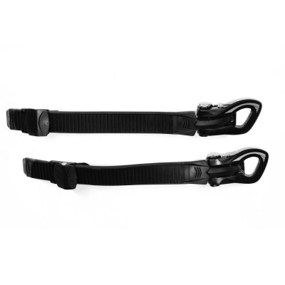 Skates Buckle - ROLLERBLADE Macroblade Nylon - Black - Pair