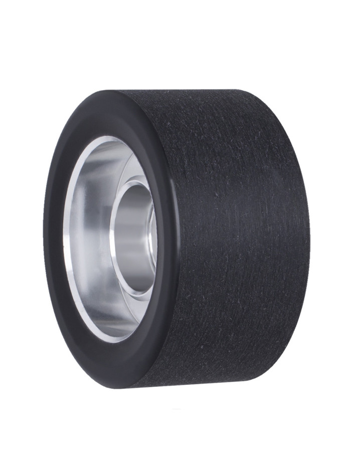 Roller Skates Wheels - RADAR Varsity Plus - 57mm 101a - Black - Set of 4