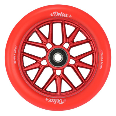 Roue Trottinette - BLUNT Delux - 120mm Rouge - Unité