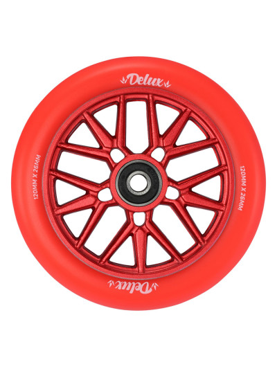 Scooter Wheel - BLUNT Delux - 120mm Red - Unit