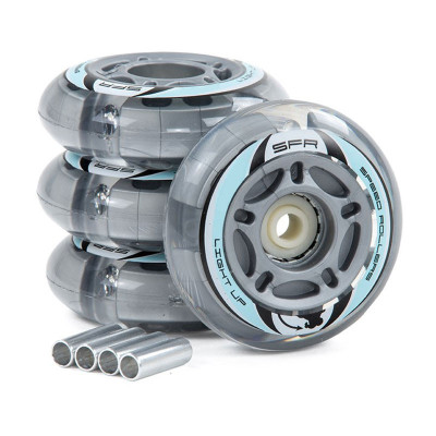 Roue Roller - SFR Light Up - 64mm 82a - Jeu de 4