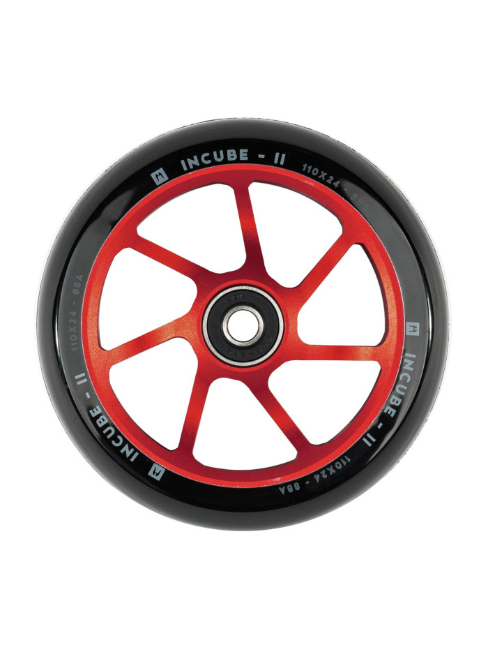Roue Trottinette - ETHIC DTC Incube V2 - 110mm Rouge - Unité