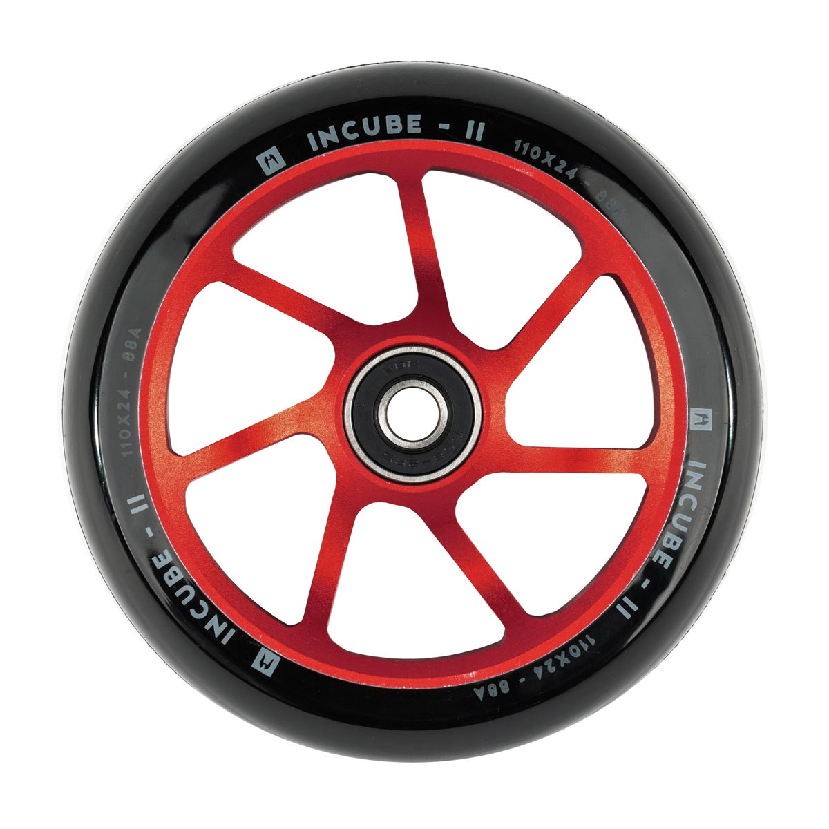 Roue Trottinette - ETHIC DTC Incube V2 - 110mm Rouge - Unité