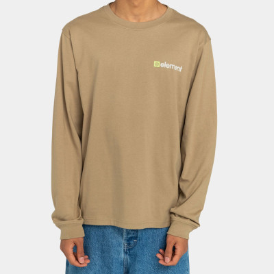 Longsleeves T-shirt - ELEMENT Joint 2.0 - Khaki