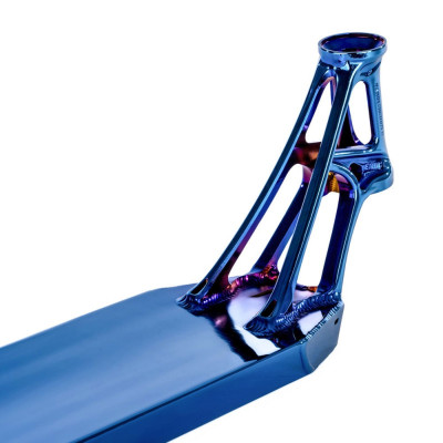 ETHIC DTC Pandemonium V2 Blue Chrome Scooter Deck