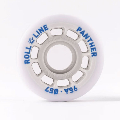 Roller Skates Wheels - ROLL LINE Pro Panther - 58mm 95a - Set of 8