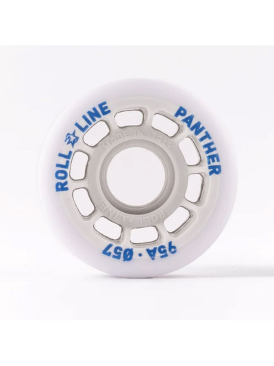 Roue Patin à Roulettes - ROLL LINE Pro Panther - 57mm 95a - Jeu de 8