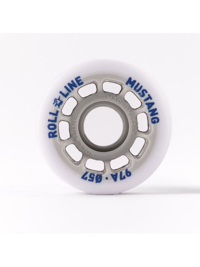 Roue Patin à Roulettes - ROLL LINE Pro Mustang - 57mm 97a - Jeu de 8