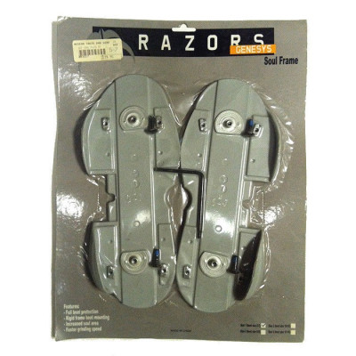 Soulplate Roller - RAZORS Genesys - Gris - Paire