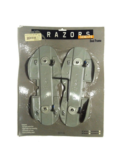Soulplate Roller - RAZORS Genesys - Gris - Paire