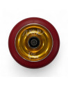 Roue Trottinette - AXONE Metal Core - 100mm Rouge/Or - Unité