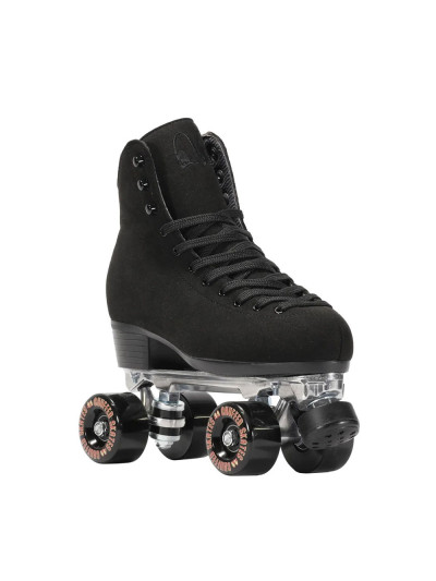 Recreational Roller Skates - CHUFFED SKATES Wanderer - Vegan Black