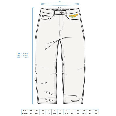 Pantalon Large - HOMEBOY X-tra Baggy - Velours Côtelé - Ubot