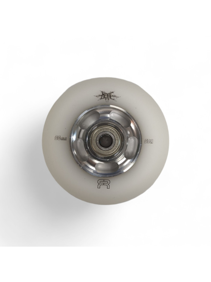 Skates Wheels - FR SKATES Metal - 80mm 85a + MW-9 - Set of 4